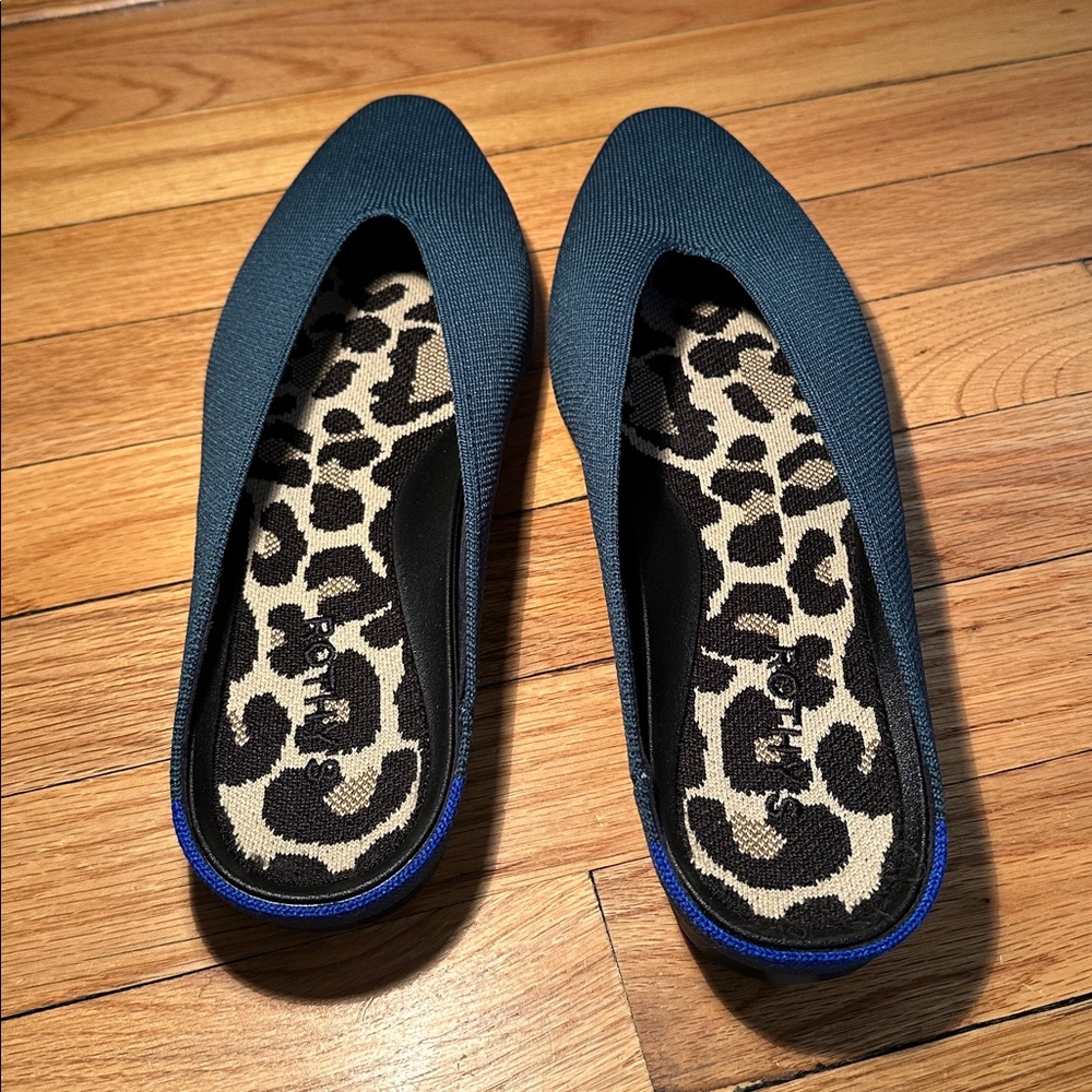 Brand New Rothy’s Emerald Green Slip On Flats - Picture 4 of 6